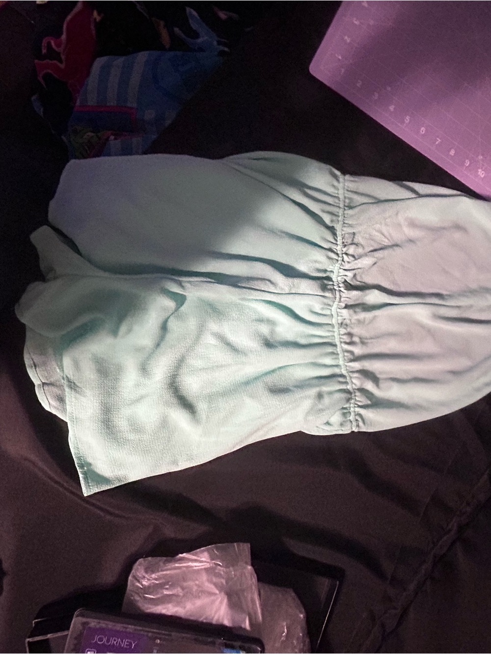 UK2LA Mint Green Casual Top with Brand Tag